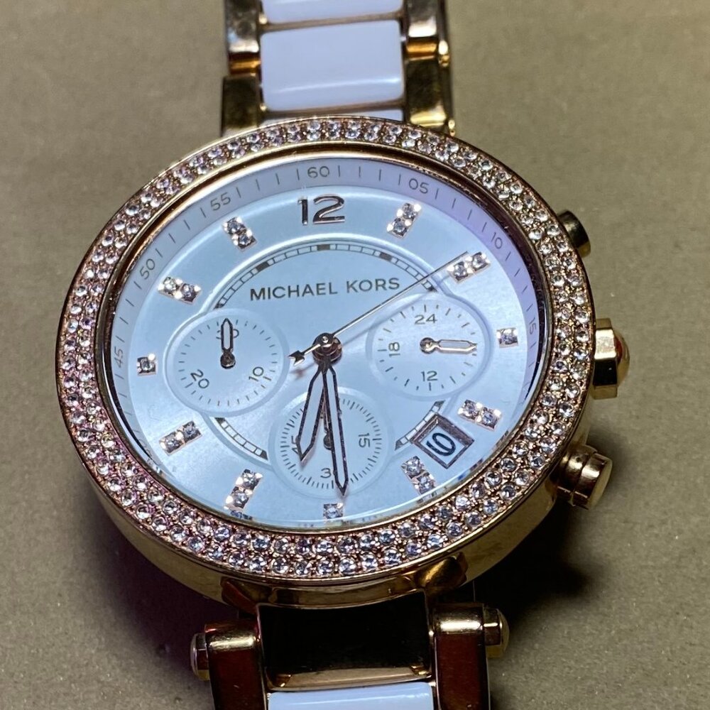 Michael Kors Parker Chronograph  Ladies Watch